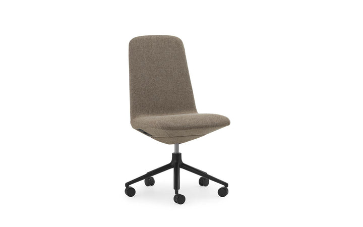 Off 5W Gas Lift Black Aluminum Hallingdal Chair Low