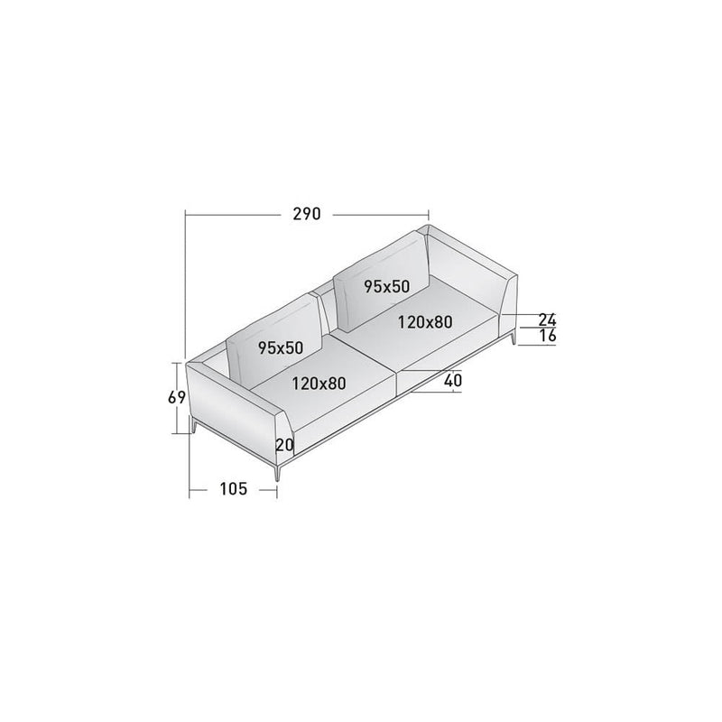 Olivier Modular Sofa by Flou Additional Image - 16