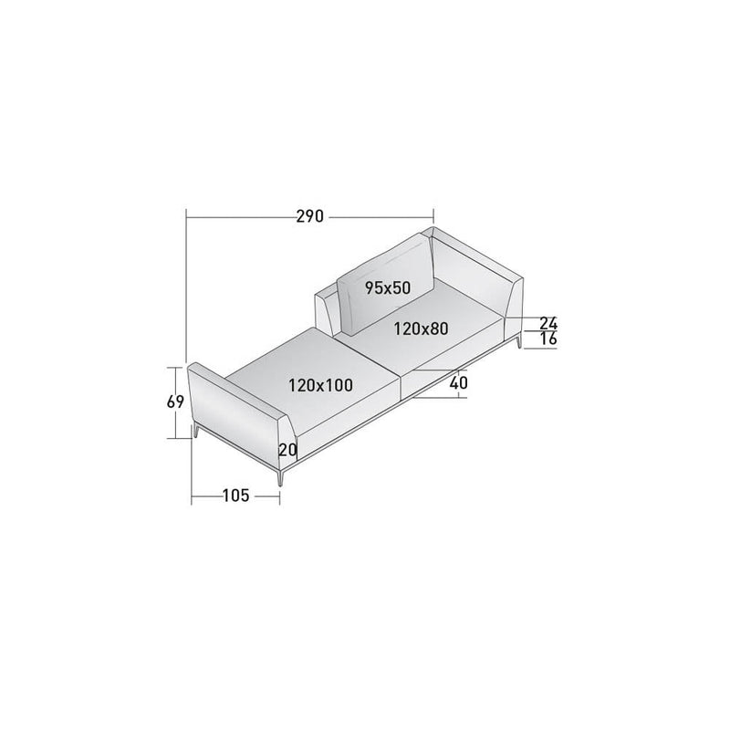 Olivier Modular Sofa by Flou Additional Image - 17