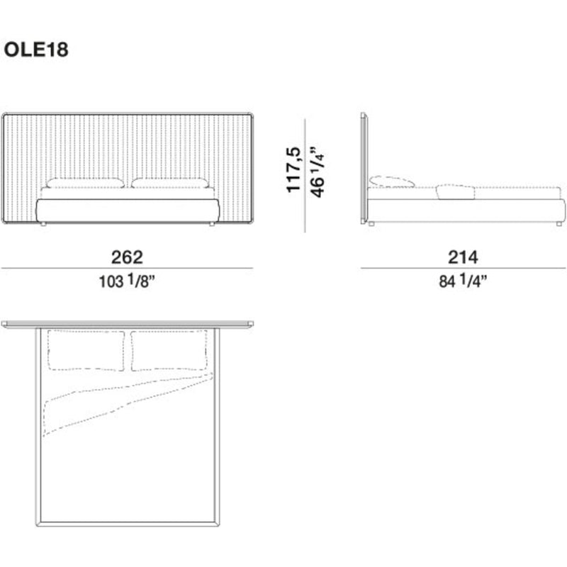 Ovidio Bed by Molteni & C - Additional Image - 8