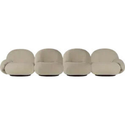 Pacha Sofa 4-seater with armrests by Gubi