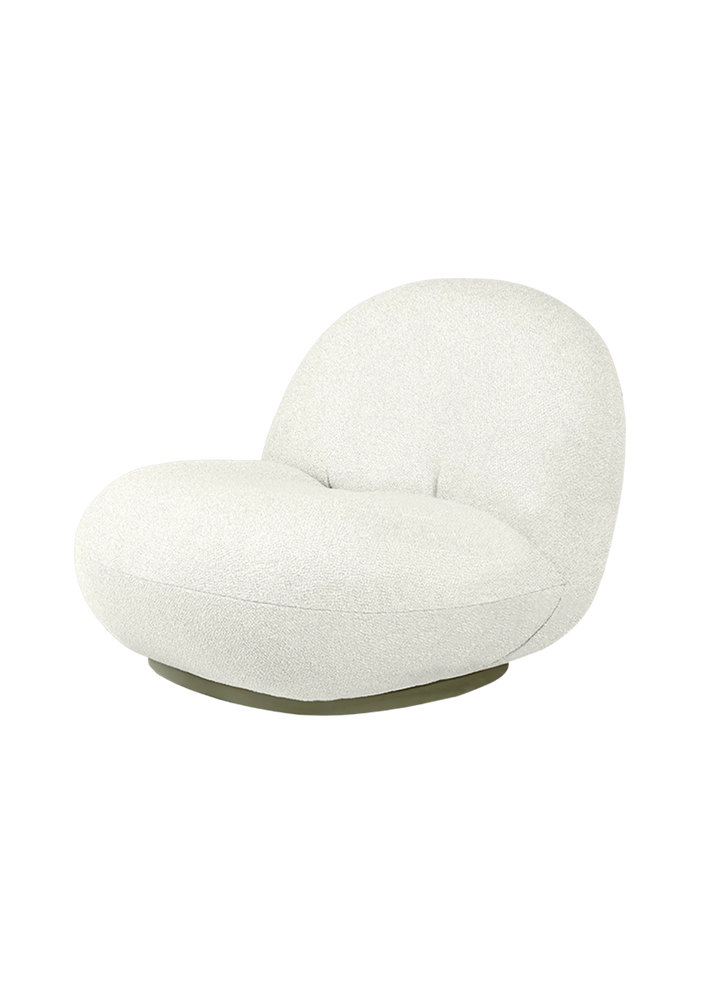 Pacha Outdoor Lounge Chair with Swivel Base by Gubi
