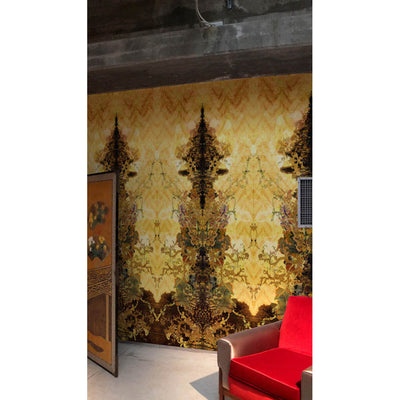 Paper Damask Superwide Wallpaper Panel by Timorous Beasties - Additional Image 5