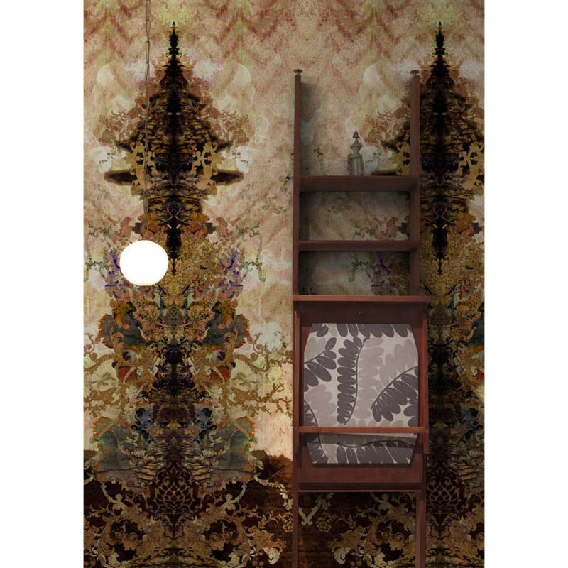 Paper Damask Superwide Wallpaper Panel by Timorous Beasties - Additional Image 7