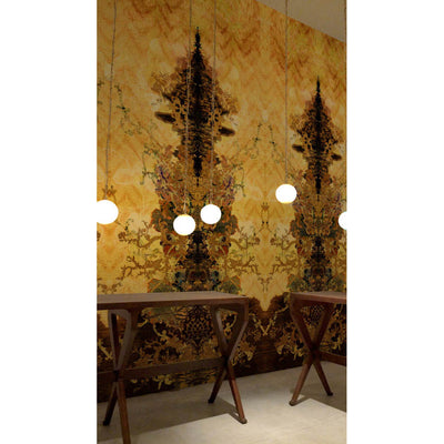 Paper Damask Superwide Wallpaper Panel by Timorous Beasties - Additional Image 8
