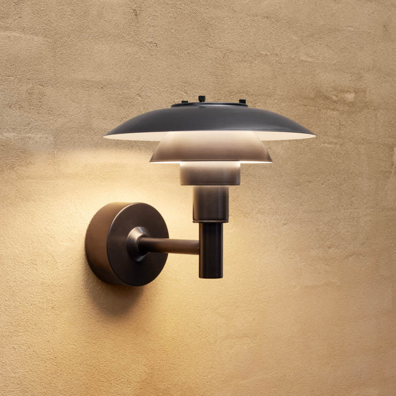 PH 3-2&frac12; Outdoor Wall Sconce by Louis Polsen - Additional Image - 4