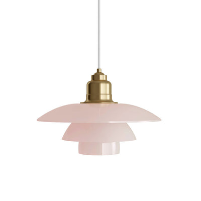 PH 3&frac12;-3 Pale Rose Brass Pendant by Louis Polsen - Additional Image - 1