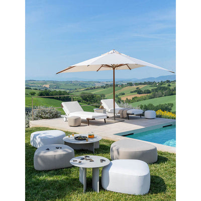 Pierre Outdoor Pouf by Flou Additional Image - 3