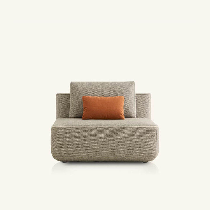 Plump Outdoor Chaise Central Module by Expormim
