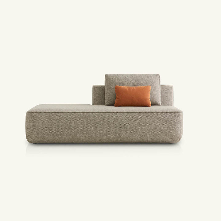 Plump Outdoor Chaise Left Island Module by Expormim