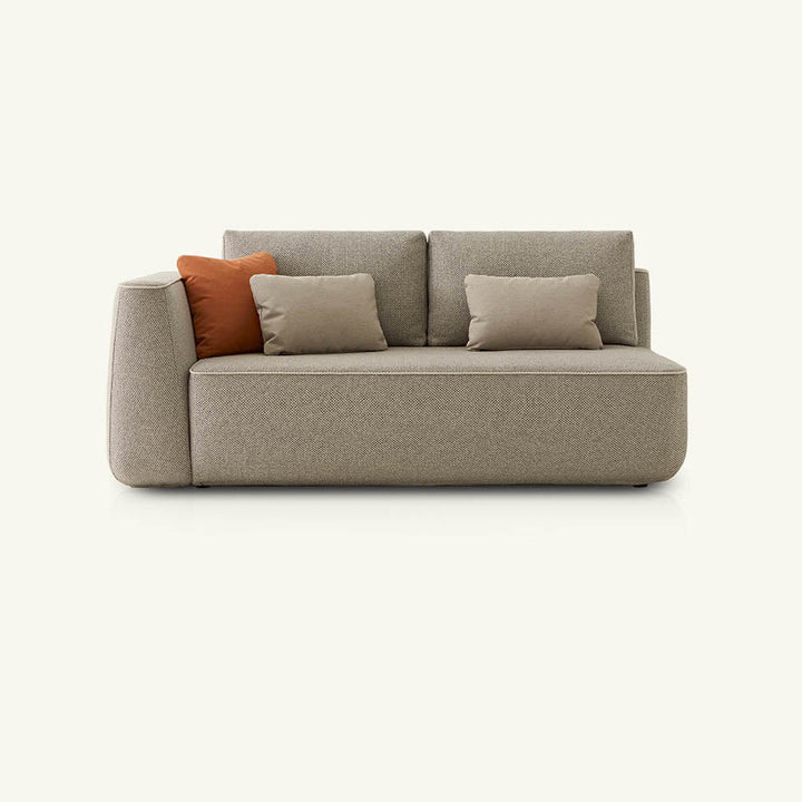 Plump Outdoor Chaise Left Side Module by Expormim