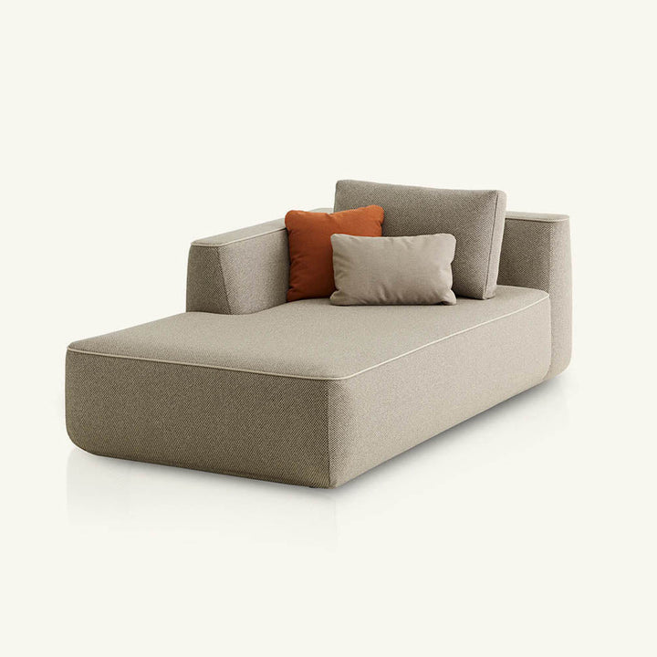 Plump Outdoor Left Chaise Lounge Module by Expormim