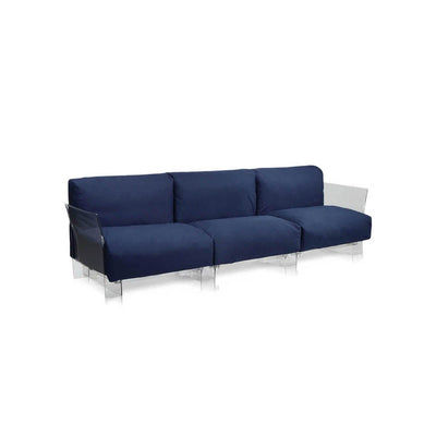Pop Outdoor 3-Seater Sofa with Cushions by Kartell - Additional Image 10