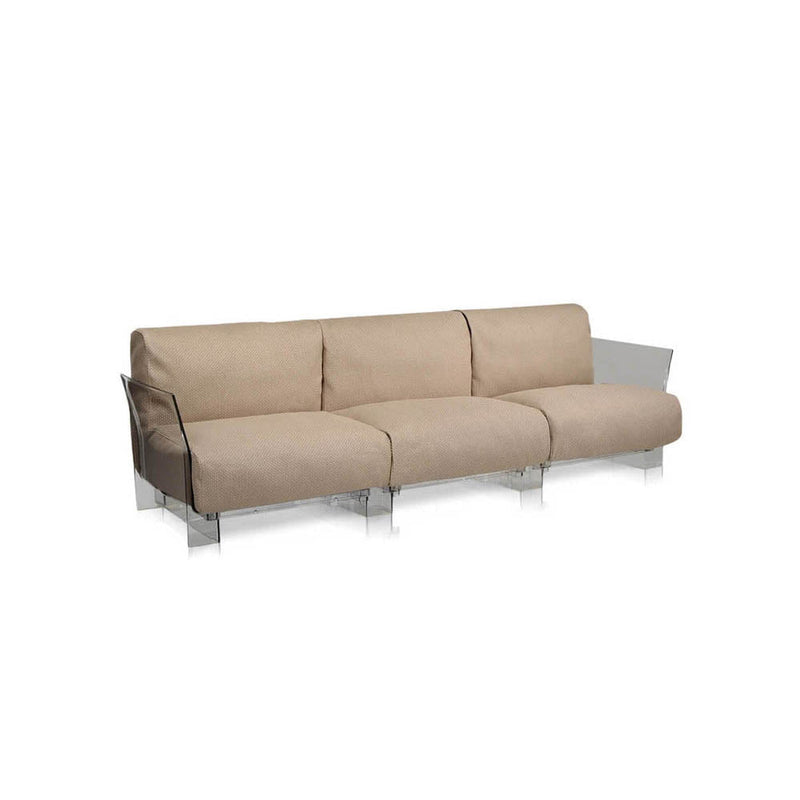 Pop Outdoor 3-Seater Sofa with Cushions by Kartell - Additional Image 12