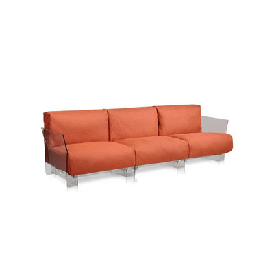 Pop Outdoor 3-Seater Sofa with Cushions by Kartell - Additional Image 13
