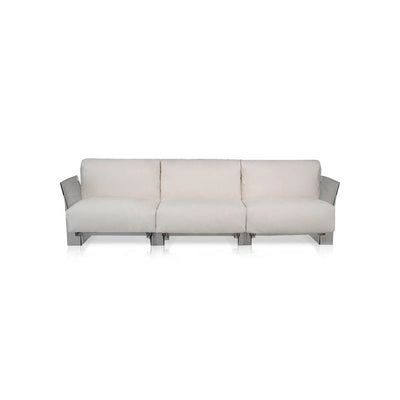 Pop Outdoor 3-Seater Sofa with Cushions by Kartell - Additional Image 1
