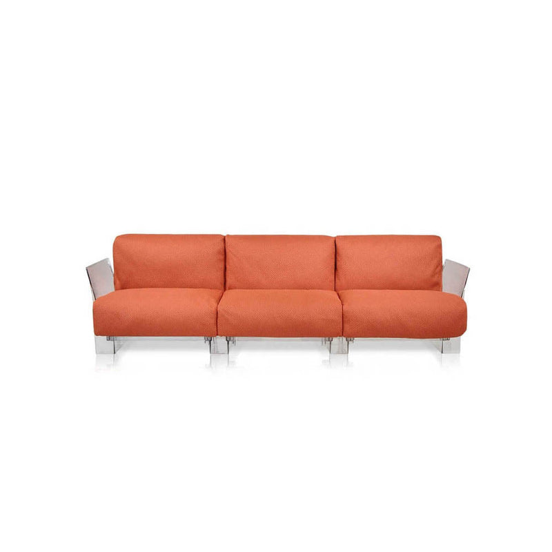 Pop Outdoor 3-Seater Sofa with Cushions by Kartell - Additional Image 6