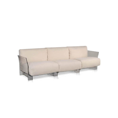Pop Outdoor 3-Seater Sofa with Cushions by Kartell - Additional Image 9