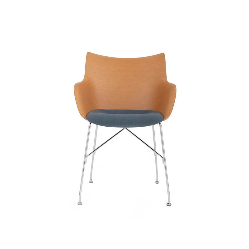 Q/Wood Armchair with Cushion by Kartell - Additional Image 1