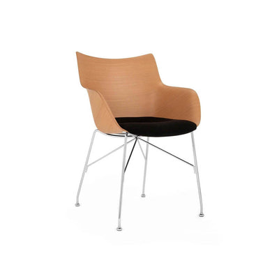 Q/Wood Armchair with Cushion by Kartell - Additional Image 5