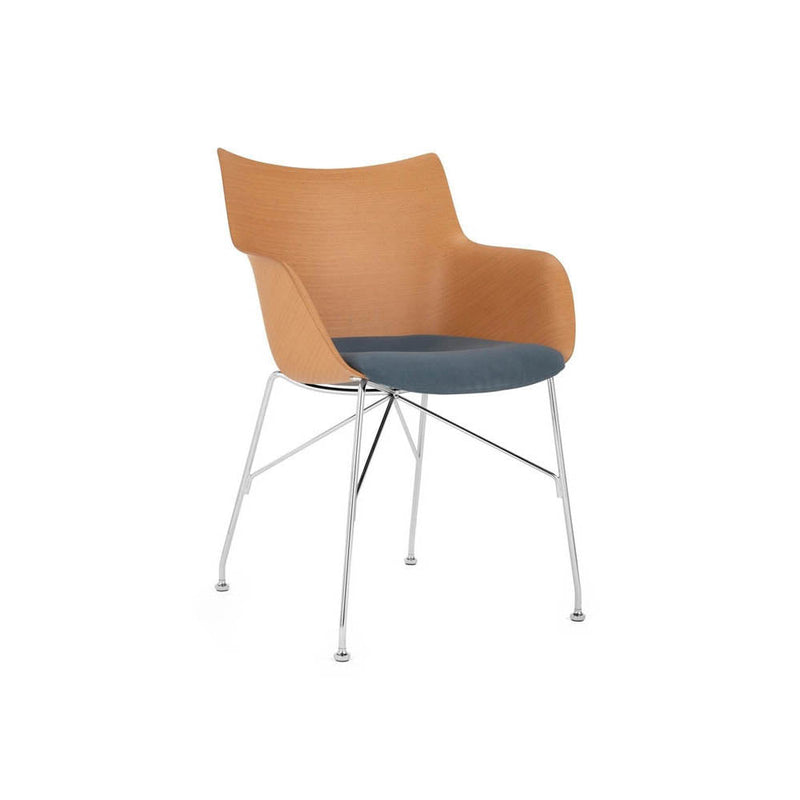 Q/Wood Armchair with Cushion by Kartell - Additional Image 8