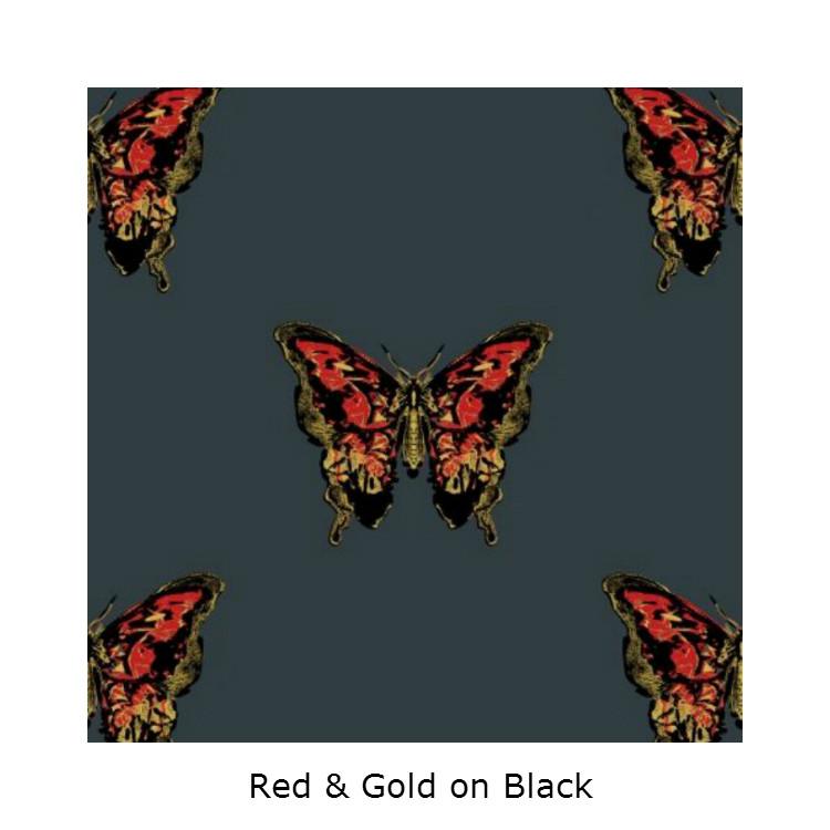 Butterfly Hand-Print Wallpaper by Timorous Beasties
