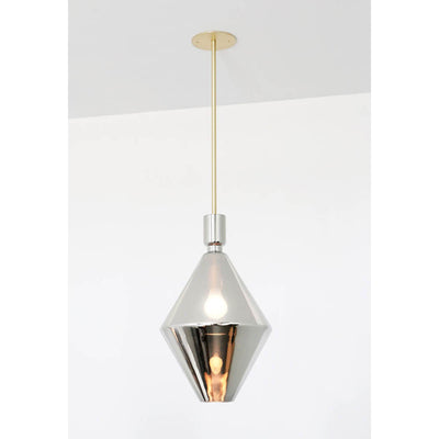 Reflect Silver Mirror Pendant by SkLO Additional Image - 3