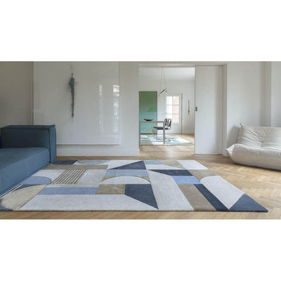 Retro Rectangle Rug by Limited Edition Additional Image - 2