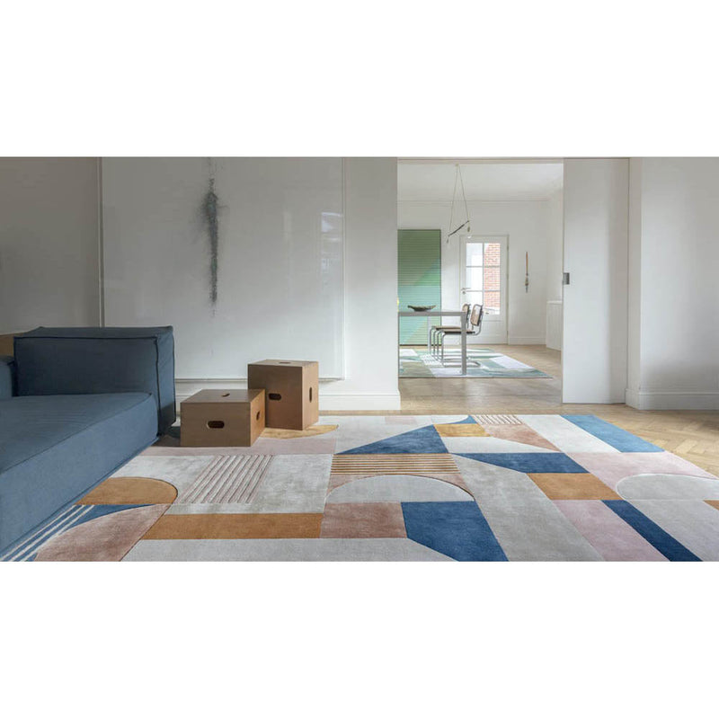 Retro Rectangle Rug by Limited Edition