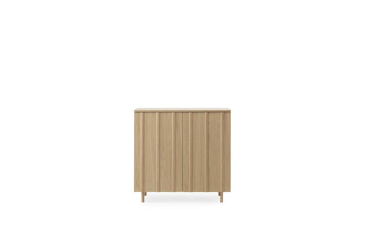 Rib Oak Cabinet