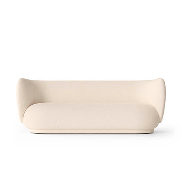 Rico Sofa 3 - Wool Boucle - Off-White by Ferm Living