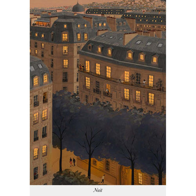 Roofs of Paris Bespoke Wallpaper by Isidore Leroy - Additional Image - 1