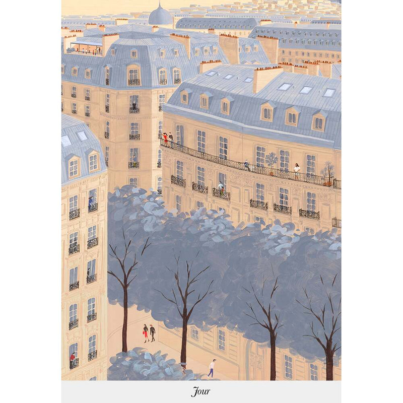 Roofs of Paris Bespoke Wallpaper by Isidore Leroy - Additional Image - 2