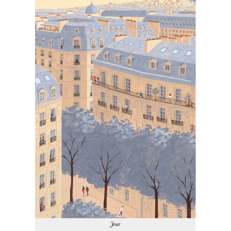 Roofs of Paris Bespoke Wallpaper by Isidore Leroy - Additional Image - 4