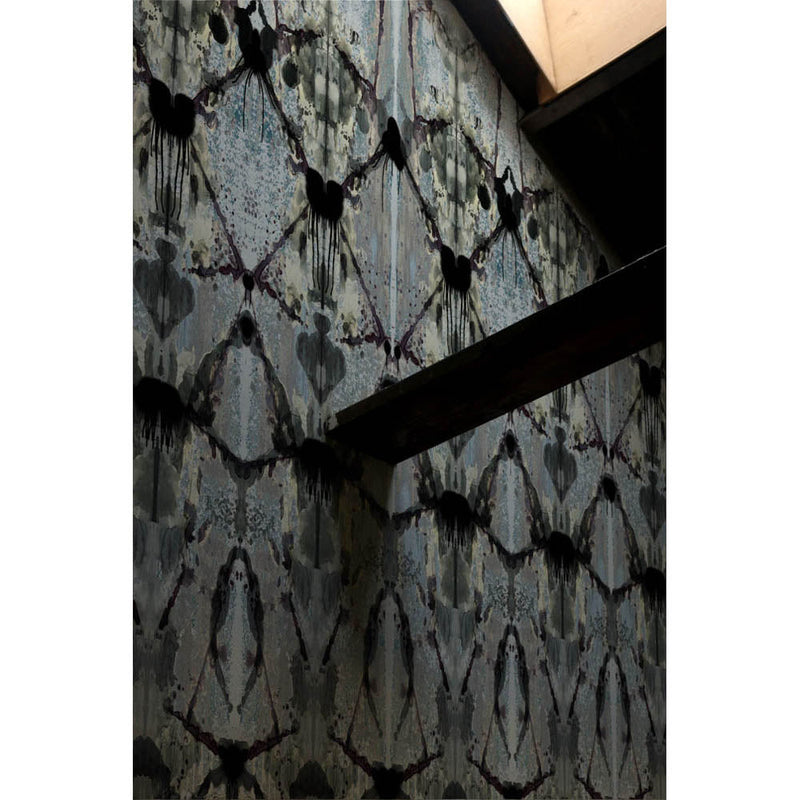 Rorschach Diamond Wallpaper Panel by Timorous Beasties - Additional Image 1
