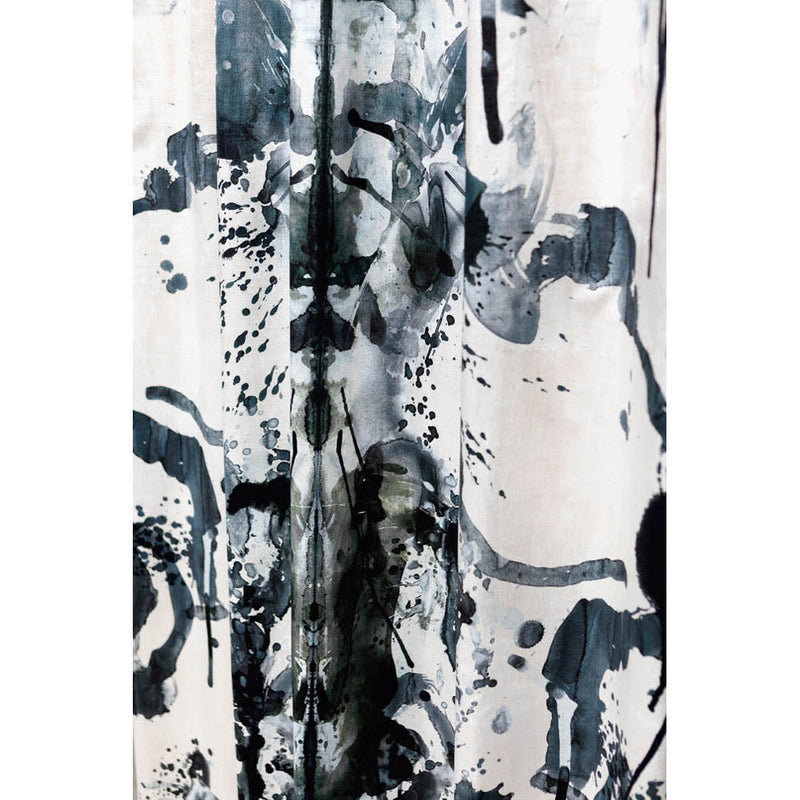 Rorschach Velvet Fabric Curtain by Timorous Beasties - Additional Image 2