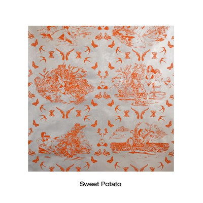 Sassy Toile Wallpaper by Flavor Paper