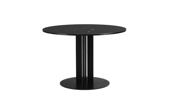 Scala 43" Dia. x 29" H Marble Table
