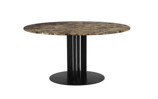 Scala 59" Dia. x 29" H Marble Table