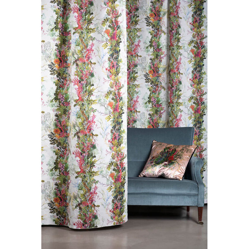Seaweed Column Fabric Curtain by Timorous Beasties - Additional Image 1