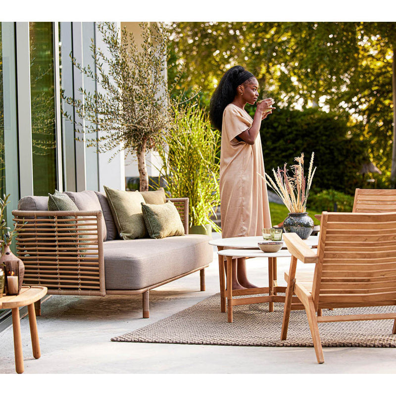 Sense Outdoor 3-Seater Sofa by Cane-line Additional Image - 16