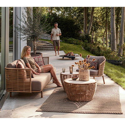 Sense Outdoor 3-Seater Sofa by Cane-line Additional Image - 17
