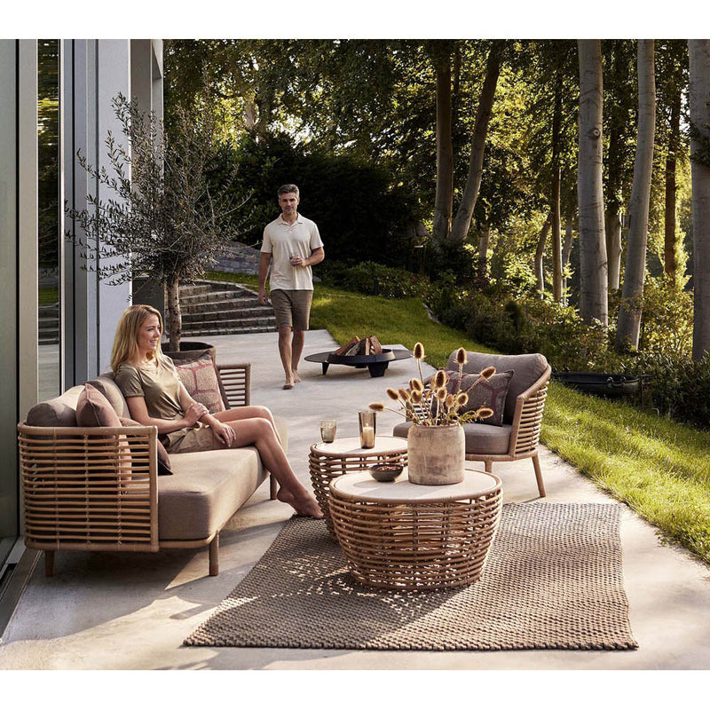 Sense Outdoor Lounge Chair by Cane-line Additional Image - 2