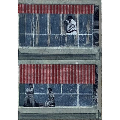 Serie Moragas Via Augusta rear window in Love Painting by Santa & Cole