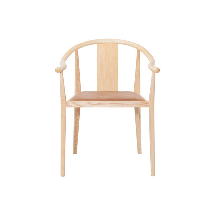 Shanghai Chair Leather Seat by NOR11