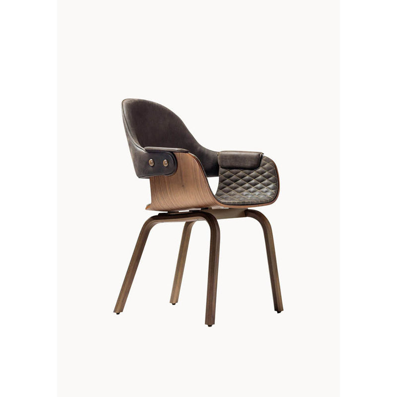 Showtime Nude Chair - Wooden Legs by Barcelona Design - Additional Image - 3