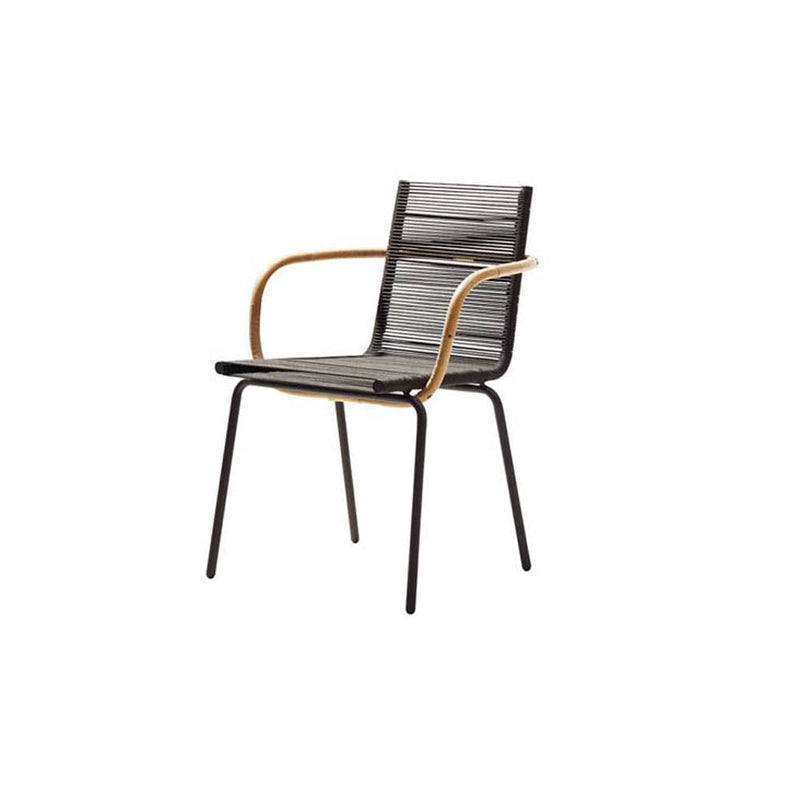 Sidd Chair with Armrest by Cane-line Additional Image - 1