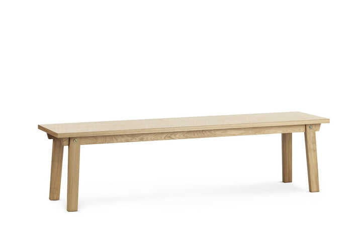 Slice 15" D x 63" L Oak Bench Vol.2