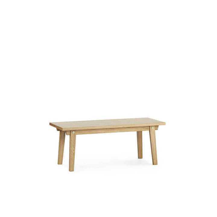 Slice Coffee Table Vol. 2 16.53 x 39.37" Oak by Normann Copenhagen