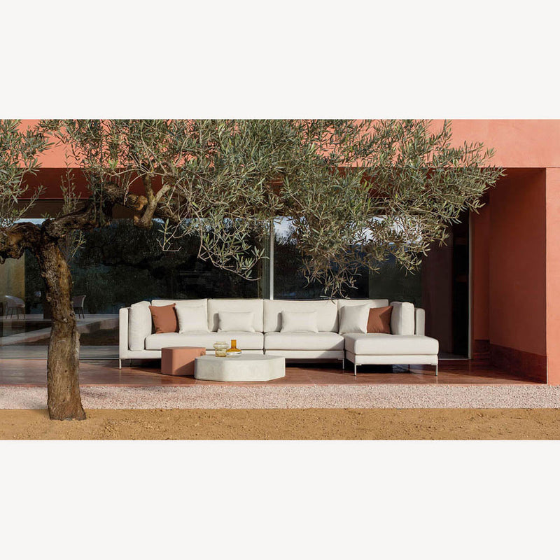 Slim Outdoor Chaise Central Module by Expormim - Additional Image 3